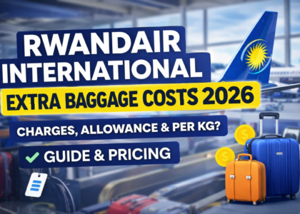 RwandAir offers generous baggage allowances across all ticket classes and destinations. If you need to carry more than what is included in our standard baggage allowances, additional baggage charges will apply.