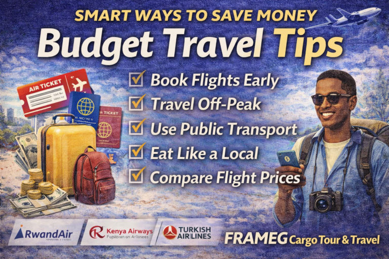 Budget Travel Tips: How to Travel Smart and Save Money in 2026 (With FRAMEG Travel Support)