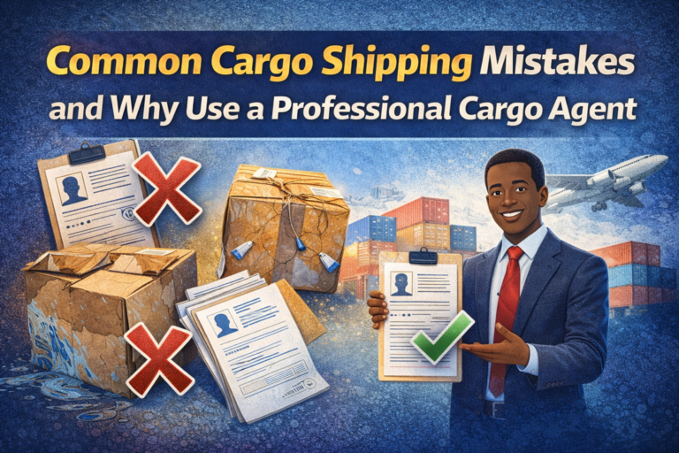 Common Cargo Shipping Mistakes and Why Choosing a Professional Cargo Agent Matters