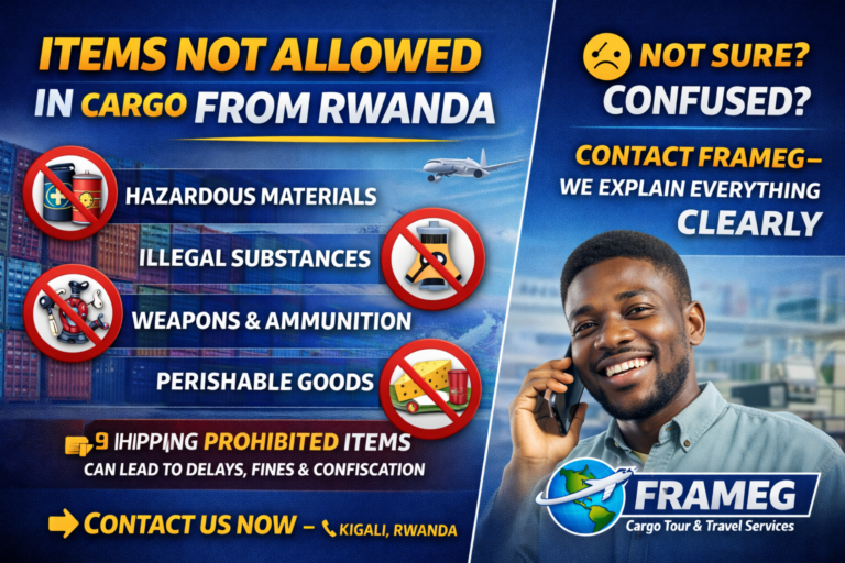Items Not Allowed in Cargo from Rwanda: Complete Guide to Avoid Shipping Problems (2026)