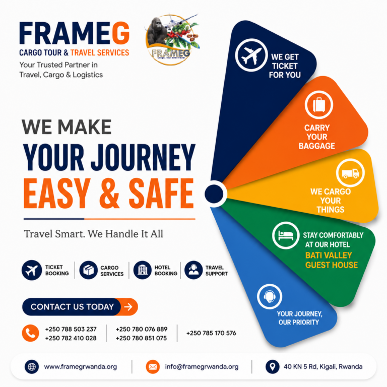 Safe Accommodation in Rwanda for Travelers | Hotels and Guesthouses in Kigali